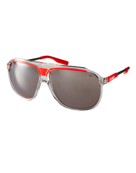 Nike Aviator Sunglasses In Red For Men Lyst