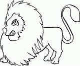 Lion Coloring Pages Printable Kids Super Clipart Clipartbest sketch template