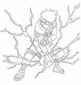 Kakashi Lineart Deviantart sketch template