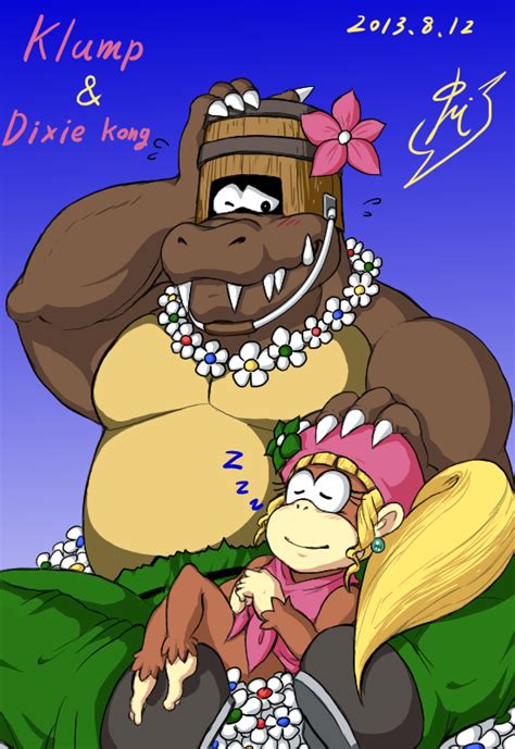 klump and dixie kong by doctorwalui on deviantart