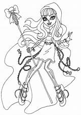 Monster High Coloring Pages River Printable Drawing Printing Characters Color Print Drawings Elfkena Sheets Styxx Clawdeen Friends sketch template