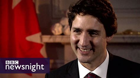 justin trudeau on syria republicanism and being a sex symbol bbc newsnight youtube