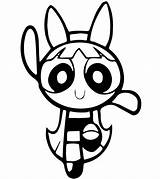 Coloring Pages Girls Powerpuff Ones Little sketch template