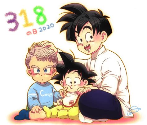 Gohan Goten And Trunks Anime Dragon Ball Super Dragon Ball Artwork