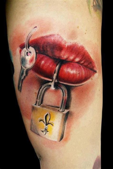 20 Luscious Lips Tattoos Tattoodo