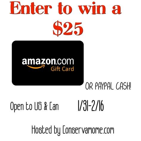 enter  win   amazon gift card giveaway