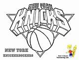 Coloring Pages Basketball Nba Logo Stephen Curry Printable Sheets Heat Knicks Miami York City Teams Nets Print La Brooklyn Drawing sketch template