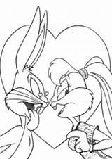 Bugs Lola Looney Tunes Bunny Coloring Pages Cartoon Drawing Drawings Draw Sketches Cartoons Colouring Rabbit Disney Printable Choose Board Daffy sketch template
