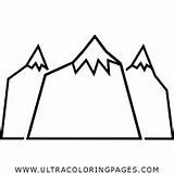 Montanha Montanhas sketch template