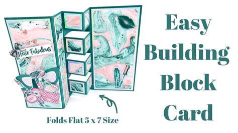 building block card youtube
