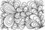 Coloring Swirly Coloringhome Creature Designlooter sketch template