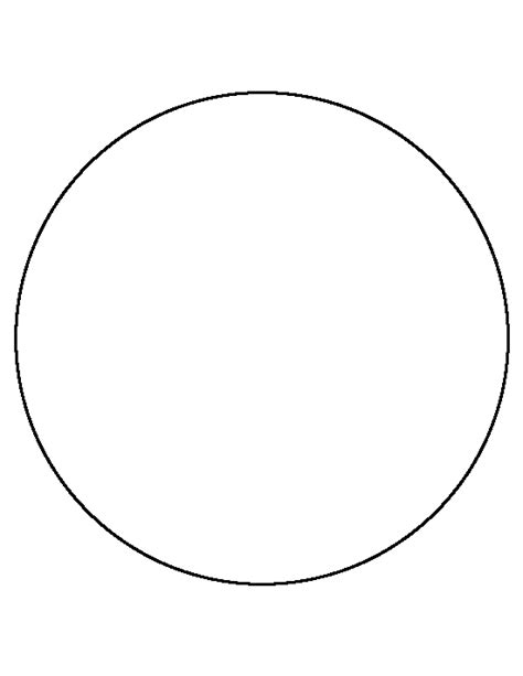 printable   circle template