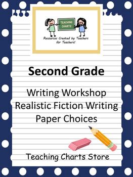grade realistic fiction writing paper lucy calkins inspired