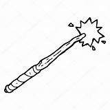 Wand Drawing Cartoon Potter Harry Vector Clipartmag Magicians Illustration sketch template