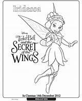 Coloring Pages Tinkerbell Friends Fairies Tinker Bell Drawings Iridessa Wings Drawing Secret Printable Easy Her Printing Library Clipart Print Popular sketch template