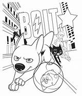 Bolt Coloring Pages Disney Print Printable Colouring Kids Color Cartoon Movie Sheets Popular Book Party Dog Azcoloring Channel Books Cat sketch template