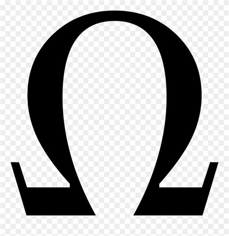 greek omega small clip art  clker ohm electrical symbol png