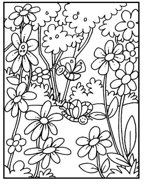 coloringrocks spring coloring pages flower coloring pages spring