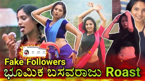 ಭೂಮಿಕ ಬಸವರಾಜು Roast 2million Followers😱 Creative Kannadiga Youtube