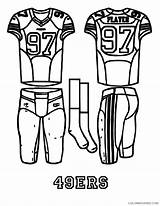 49ers Giants Colouring Coloring4free Sf Helmets Ny Coloringhome sketch template