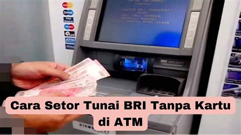 setor uang tunai lewat atm bri    dentmasid