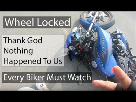 bike wheel locked youtube