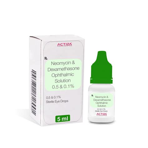 Neomycine And Dexamethasone Eye Drops Actiza Pharmaceutical
