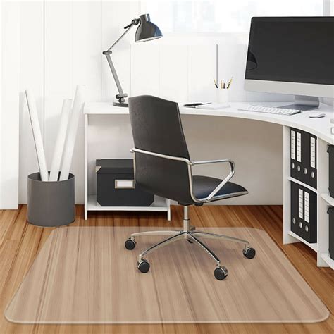 costway    pvc chair floor mat home office protector  home