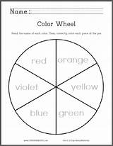 Wheel Color Primary Worksheet Coloring Pdf Print Kindergarten School Grade Worksheets Grades Template Wheels Blank Lesson Colors Colour Elementary Printable sketch template
