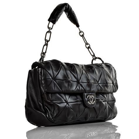 black quilted bag  fashion bags