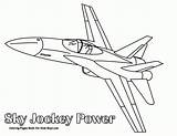 Jet Coloring Color Fighter Airplane Pages Drawing Printable Plane Blue Angel Air Activity Popular Children sketch template