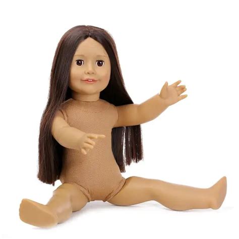 18 Inch American Girl Doll Truly Me Doll Light Skin Long Brown Hair