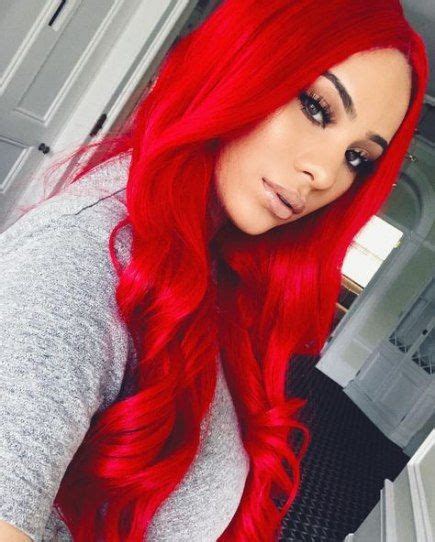Hair Red Curly Makeup 34 Ideas Fire Red Hair Bright Red Hair Red Wigs