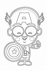 Coloring Avengers Pages Lego Captain America Kids Printable Print Color Getcolorings Getdrawings sketch template