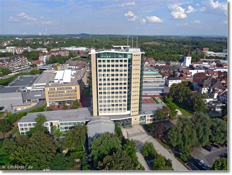 liftbilderde luftbild  rathaus luenen