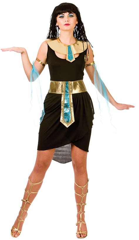 cleopatra egyptian ladies fancy dress halloween egypt womens adult