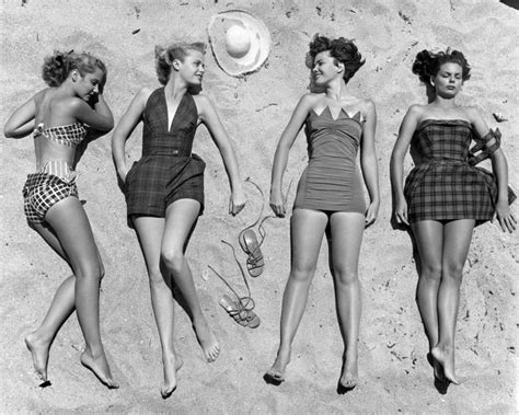 memorial day beachwear fashions from life magazine 1950 cover story