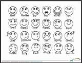 Coloring Feelings Printable Faces Feeling Pages Emoji Emotion Chart Sheets Sheet Emotions Kids Color Preschool Feel Activities Do Clipart Students sketch template