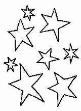 Sterne Malvorlagen Stern Druckvorlage sketch template