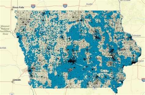 Iowa Releases Broadband Map Opens Challenge Window