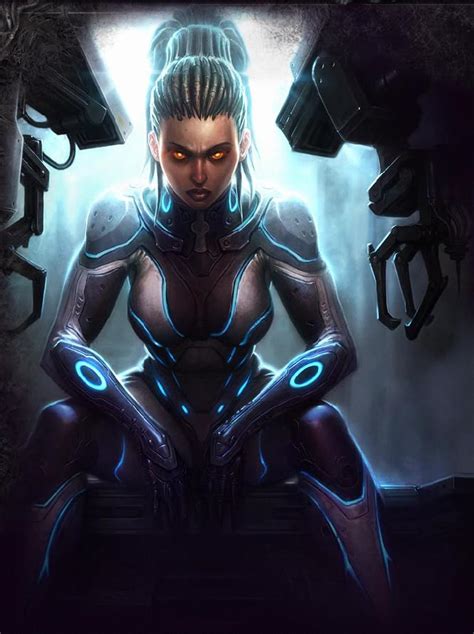 starcraft ii sarah kerrigan is back or is she fly girl gamers
