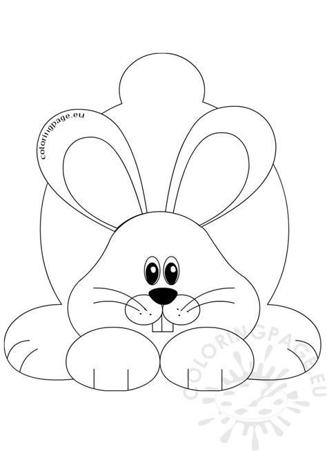cute rabbit coloring sheet coloring page