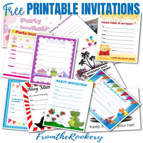 printable invitations