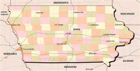 Iowa Maps
