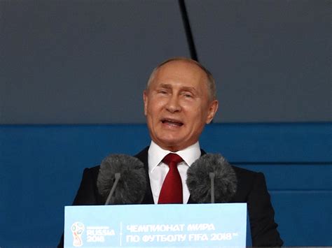 world cup 2018 vladimir putin welcomes fans to ‘open hospitable and friendly russia at