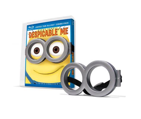 snap creative despicable  blu ray  dvd  minion goggles