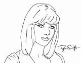 Taylor Coloring4free Sketch Getdrawings Famosa sketch template