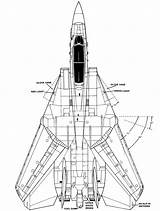 Tomcat Grumman Fighter Avion sketch template