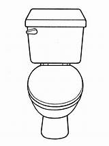 Toilet Drawing Coloring Printable Getty Print Pages Color Draw Line Seat Bowl Toilets Symbols Detail Cartoon Kids Lds Step Getdrawings sketch template