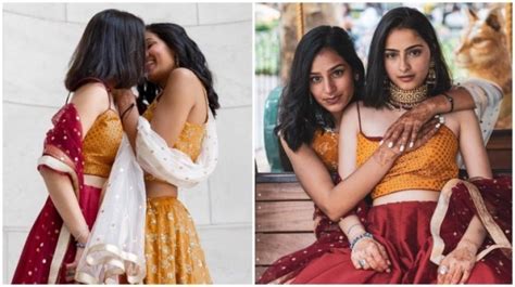 viral hindu muslim india pak lesbian couple celebrates